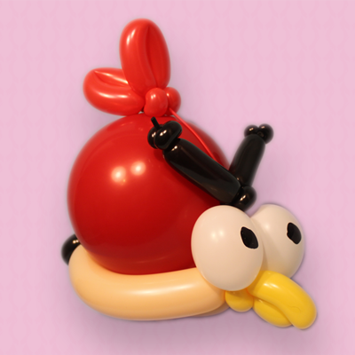 Balloon Angry Bird Red
